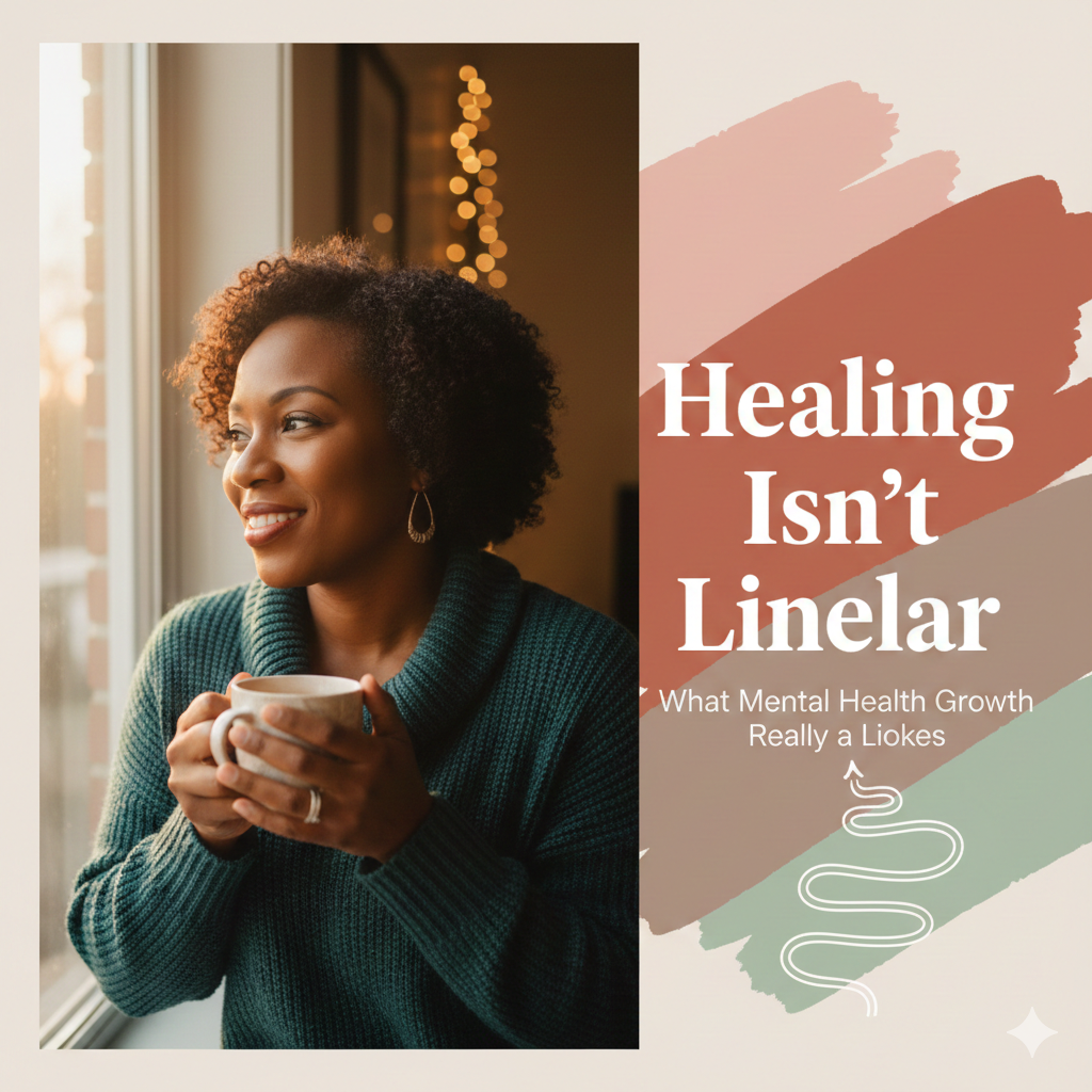 Healing Isn’t Linear: What Mental Health Growth Really Looks Like